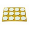 DESLIZADORES FIELTRO BLANCO 20MM B70730B