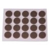 FIELTRO ADHESIVO DISCO 16 MM. MAR. DISPLAY-20