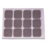 DESLIZADOR FIELTRO SINT. 20X23 MM. GRIS DISPLAY-12