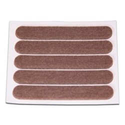 DESLIZADOR FIELTRO SINTETICO 13X91MM MARRON (DS-5)