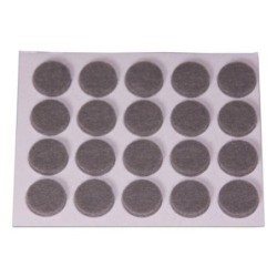 DESLIZADOR FIELTRO SINTETICO 16MM GRIS (DS-20)