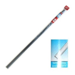 TAPAJUNTAS MOQUETA INOX 29MMX100CM B800404
