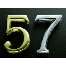 NUMERO LATON/50 NIQUEL SATINADO 1 E31001S