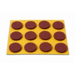 DESLIZADORES FIELTRO 20MM MARRON B7073M