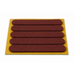 DESLIZADORES FIELTRO 13X91MM MARRON B70760M