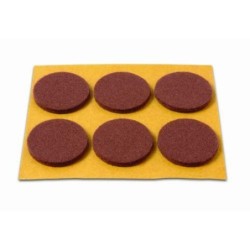 DESLIZADORES FIELTRO 30MM MARRON B70750M