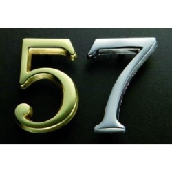 NUMERO LATON/50 NIQUEL SATINADO 4 E31004S