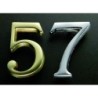 NUMERO LATON/50 NIQUEL SATINADO 6 E31006S