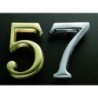 NUMERO LATON/50 NIQUEL SATINADO 7 E31007S