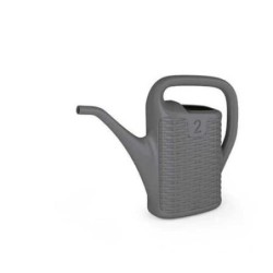 REGADERA EFECTO RATTAN 2LT COLOR ANTRACITA