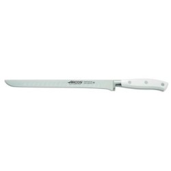 CUCHILLO JAMONERO CON ALVEOLOS 25CM RIVIERA BLANCO