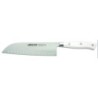 CUCHILLO SANTOKU CON ALVEOLOS 18CM RIVIERA BLANCO
