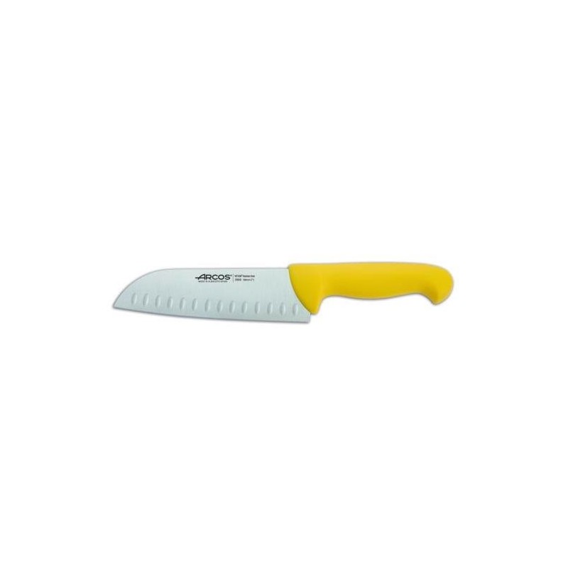 CUCHILLO SANTOKU PROFESIONAL 180 MM. AMA. 290600