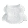 PLATO PORCELANA SNACK FORMA BUHO FIH374