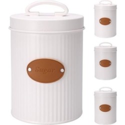 BOTE COCINA METALICO CON ETIQUETA EN CUERO 1400ML