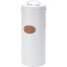 BOTE COCINA METALICO CON ETIQUETA EN CUERO 2500ML