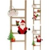 ESCALERA MADERA PAPA NOEL PEQUEÑA DH8053470