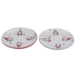 PLATO POSTRE GNOMO 17CM AZD101730