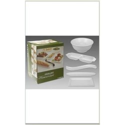 ESTUCHE 7 PIEZAS PORCELANA BLANCA DD6100000