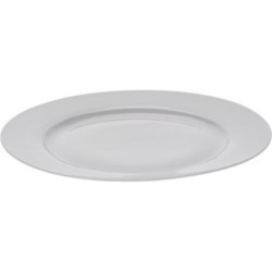 PLATO LLANO PORCELANA BLANCO 628100110