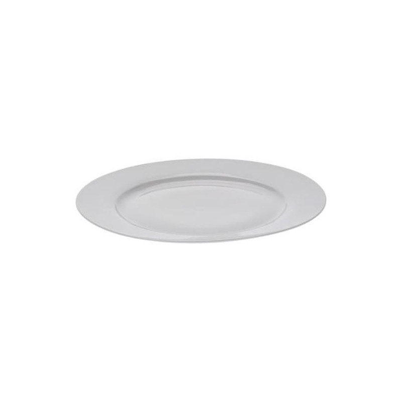 PLATO LLANO PORCELANA BLANCO 628100110