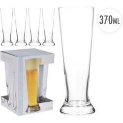 SET 4 VASOS CCRISTAL CERVEZA 37 CL
