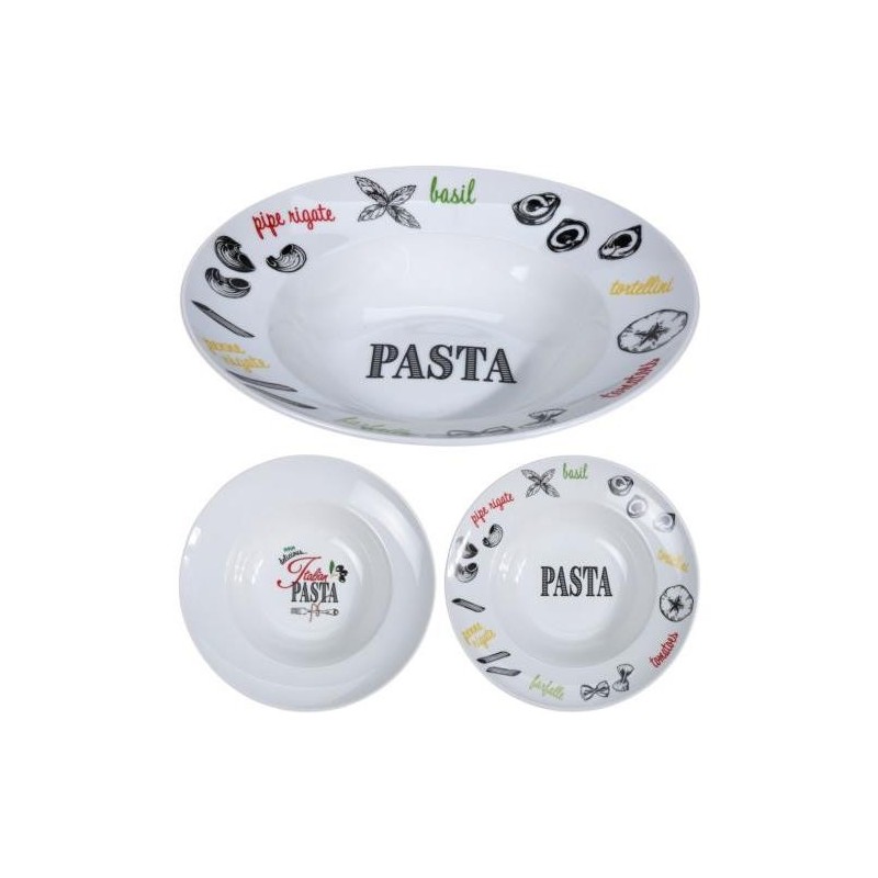 PLATO PASTA PORCELANA 27CM