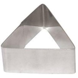 EMPLATADOR TRIANGULAR INOXIDABLE 8X4 CM. 2151