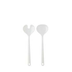 SET 2 PZS CUBIERTOS ENSALADA SYNTHESIS BLANCO