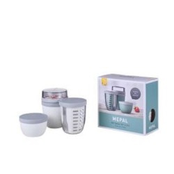 SET POT RANGE ELLIPSE 3 PIEZAS BLANCO