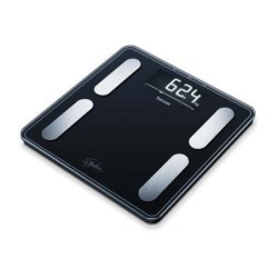 BASCULA DIAGNOSTICA IMC , LCD 200KG BF-400 NEGRA