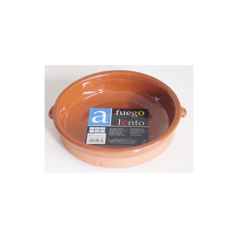 CAZUELA REDONDA BARRO 40 CM. W507163
