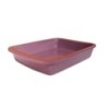 BANDEJA BARRO RECT. 32X23.5 CM. LILA LAVANDA 35402