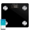 BASCULA BAÑO DIG. BLUETOOTH KUKEN 200 KG 34123