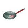 SARTEN PULIDA LLANA CON MANGO LA IDEAL 24 CM.