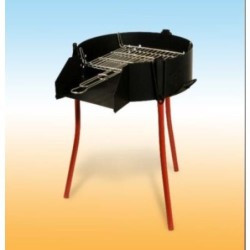 BARBACOA RUSTICA 60+PARRILLA DOBLE 40050
