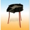 BARBACOA RUSTICA 60+PARRILLA DOBLE 40050