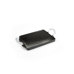 PLANCHA ASADO HIERRO FUNDIDO ESMALTADA 21X27 12021
