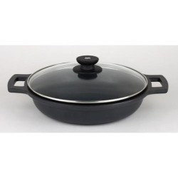 CACEROLA BAJA ALUMINIO FUNDIDO SIN TAPA 45 CM.