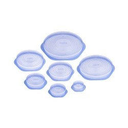 TAPAS SILICONA ADAPTABLE SET 10 UNID M329015