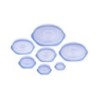 TAPAS SILICONA ADAPTABLE SET 10 UNID M329015