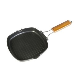 SARTEN GRILL RAYAS ECOSTONE ANTIADHERENTE 20 CM.