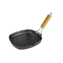 GRILL LISO AL. FUNDIDO 28X28 CM. ECOCHEF 13028
