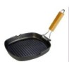 GRILL RAYAS AL. FUNDIDO 28X28 CM. ECOCHEF 14028