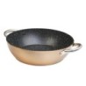 CAZUELA BAJA ALUMINIO FORJADO PROFESIONAL 24CM