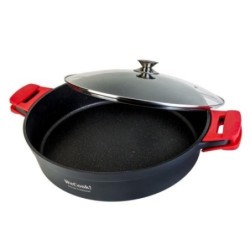 CAZUELA BAJA ALUMINIO FUNDIDO ECOCHEF 36CM