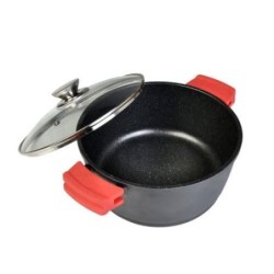 CAZUELA ALTA ALUMINIO FUNDIDO ECOCHEF 32CM