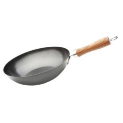 WOK DE ACERO AL CARBONO 32CM 20032