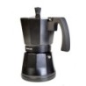 CAFETERA ALUMINIO INDUCCION NEGRA 12 TAZAS LUCCIA
