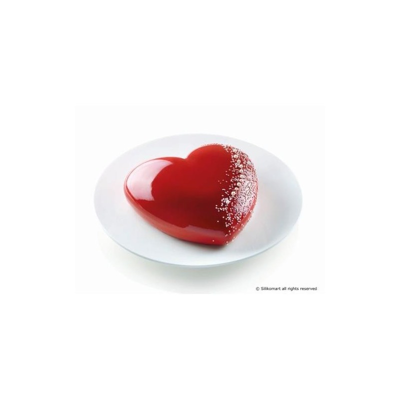 MOLDE BATTICUORE CORAZON 21X20 CM. SILIKOMART 3D